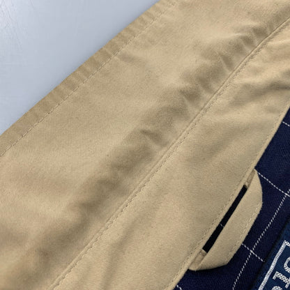 【中古品】【メンズ】 90S CHECK LINER SWING TOP チェック ライナー スウィング トップ アウター 146-260331-cs-18-izu サイズ：S カラー：ベージュ 万代Net店