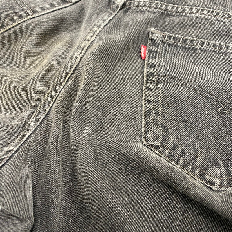 【中古品】【メンズ】 00550-0260 メキシコ製 99年製 刻印493 90S RELAXED FIT リラックスフィット 550 BLACK DENIM PANTS ブラックデニムパンツ ズボン ボトムス 157-260331-ya-03-izu サイズ：34×30 カラー：BLACK 万代Net店