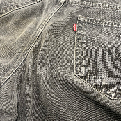【中古品】【メンズ】 00550-0260 メキシコ製 99年製 刻印493 90S RELAXED FIT リラックスフィット 550 BLACK DENIM PANTS ブラックデニムパンツ ズボン ボトムス 157-260331-ya-03-izu サイズ：34×30 カラー：BLACK 万代Net店