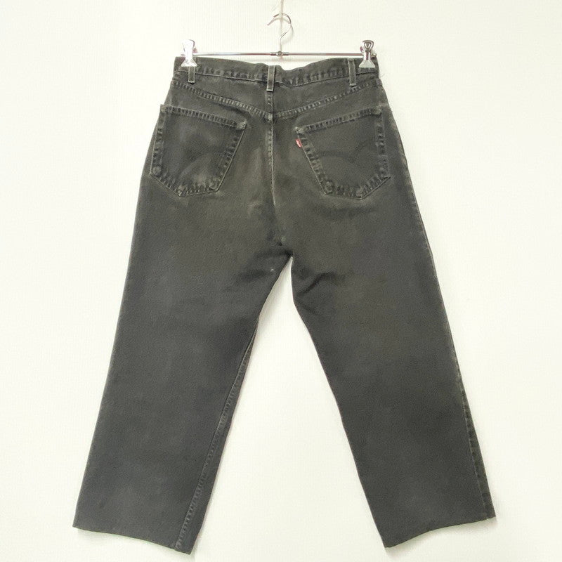 【中古品】【メンズ】 00550-0260 メキシコ製 99年製 刻印493 90S RELAXED FIT リラックスフィット 550 BLACK DENIM PANTS ブラックデニムパンツ ズボン ボトムス 157-260331-ya-03-izu サイズ：34×30 カラー：BLACK 万代Net店