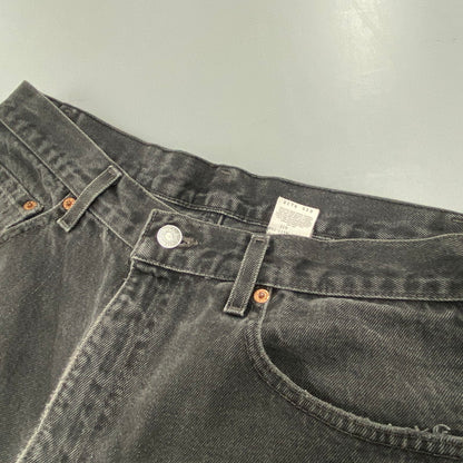 【中古品】【メンズ】 00550-0260 メキシコ製 99年製 刻印493 90S RELAXED FIT リラックスフィット 550 BLACK DENIM PANTS ブラックデニムパンツ ズボン ボトムス 157-260331-ya-03-izu サイズ：34×30 カラー：BLACK 万代Net店
