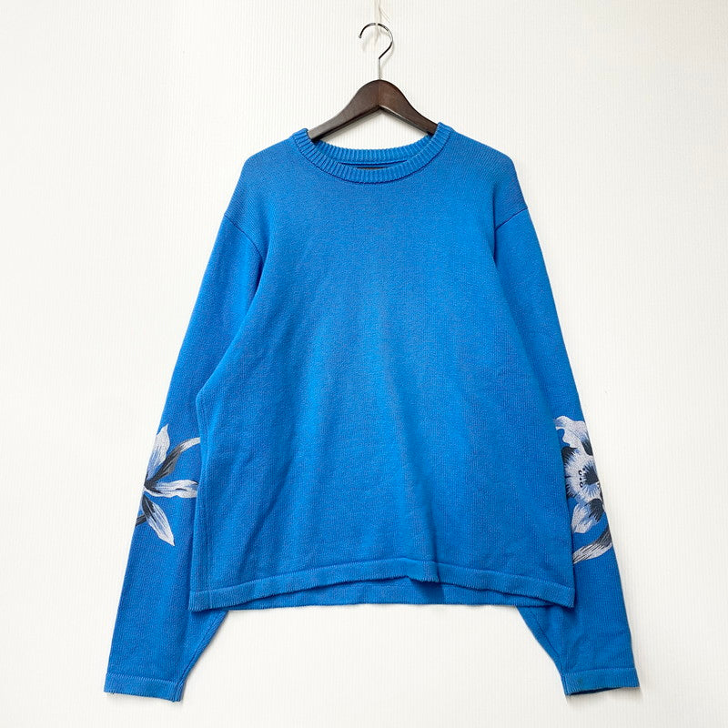 【中古品】【メンズ】 22SS ORCHID SWEATER オーキッド セーター トップス ニット 142-260331-ya-05-izu サイズ：L カラー：BLUE 万代Net店