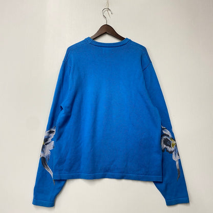 【中古品】【メンズ】 22SS ORCHID SWEATER オーキッド セーター トップス ニット 142-260331-ya-05-izu サイズ：L カラー：BLUE 万代Net店