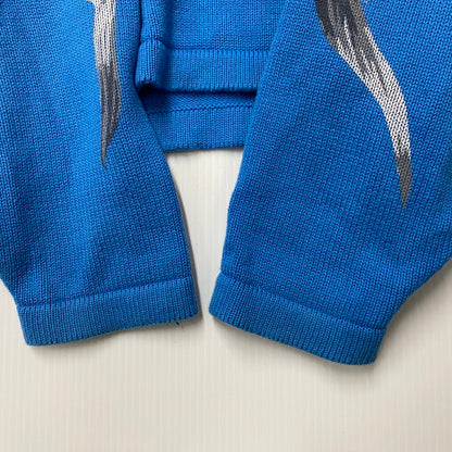 【中古品】【メンズ】 22SS ORCHID SWEATER オーキッド セーター トップス ニット 142-260331-ya-05-izu サイズ：L カラー：BLUE 万代Net店