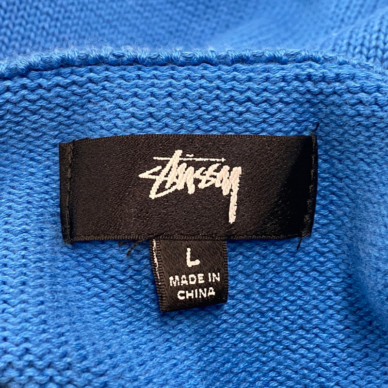 【中古品】【メンズ】 22SS ORCHID SWEATER オーキッド セーター トップス ニット 142-260331-ya-05-izu サイズ：L カラー：BLUE 万代Net店