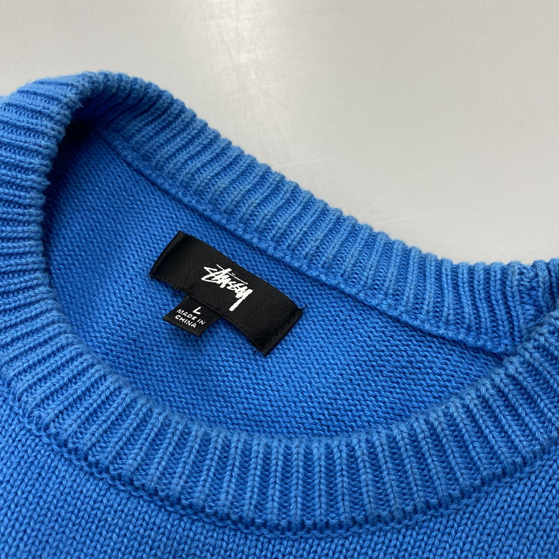 【中古品】【メンズ】 22SS ORCHID SWEATER オーキッド セーター トップス ニット 142-260331-ya-05-izu サイズ：L カラー：BLUE 万代Net店