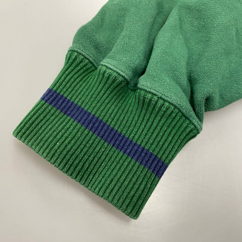 【中古品】【メンズ】 XLARGE エクストララージ 101223012011 RETRO CREWNECK SWEAT レトロ クルーネック スウェット トップス 142-260404-kh-05-izu サイズ：L カラー：ネイビー×グリーン 万代Net店