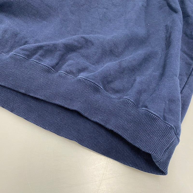 【中古品】【メンズ】 XLARGE エクストララージ 101223012011 RETRO CREWNECK SWEAT レトロ クルーネック スウェット トップス 142-260404-kh-05-izu サイズ：L カラー：ネイビー×グリーン 万代Net店