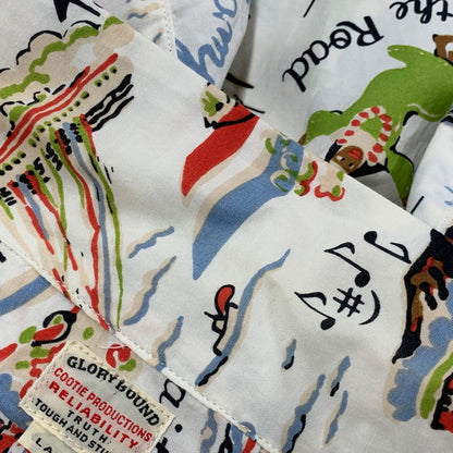 【中古品】【メンズ】 COOTIE PRODUCTIONS クーティー プロダクションズ S S ショートスリーブ NUNS ON VACATION SEASHORE SHIRT ナンズ オン バケーション シーショア シャツ トップス 半袖 142-260531-ya-11-izu サイズ：L カラー：ホワイト系 万代Net店