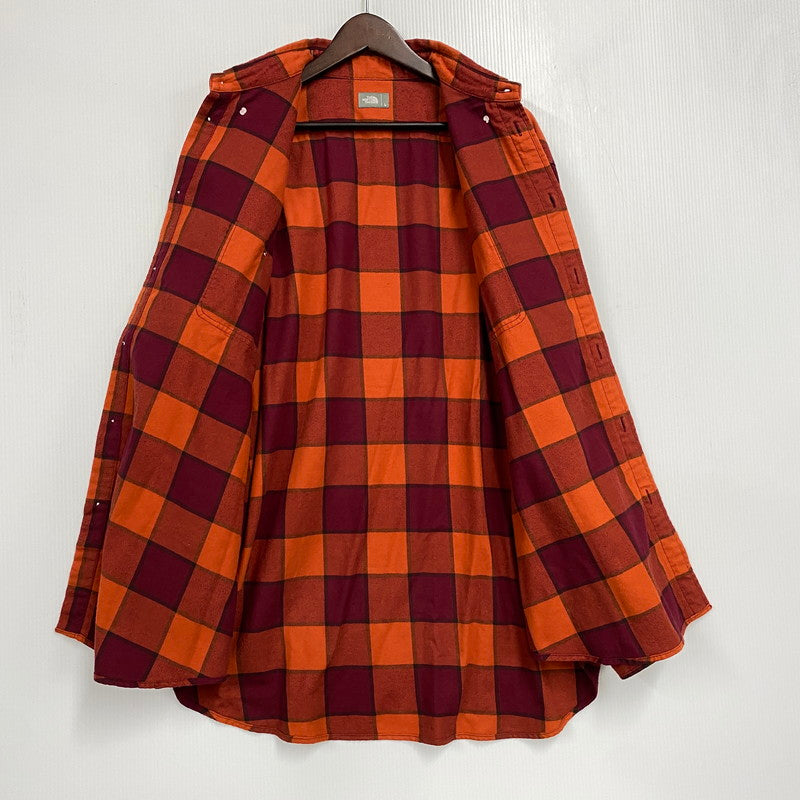 【中古品】【メンズ】 THE NORTH FACE ザ・ノースフェイス L/S FROSTFORGE FLANNEL SHIRT NR62431 ロングスリーブ フロストフォージ フランネルシャツ チェック 長袖 144-260607-as-25-izu サイズ：L カラー：マルチカラー 万代Net店