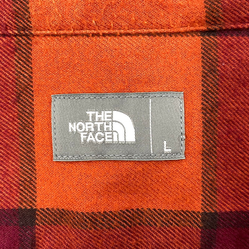 【中古品】【メンズ】 THE NORTH FACE ザ・ノースフェイス L/S FROSTFORGE FLANNEL SHIRT NR62431 ロングスリーブ フロストフォージ フランネルシャツ チェック 長袖 144-260607-as-25-izu サイズ：L カラー：マルチカラー 万代Net店