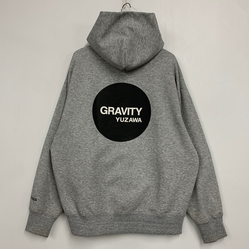 【中古品】【メンズ】 NT62439R GRAVITY YUZAWA PULLOVER HOODIE グラビティ ユザワ プルオーバー フーディー トップス 長袖 144-260331-cs-14-izu サイズ：XXL カラー：グレー 万代Net店