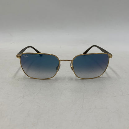 【中古品】【メンズ/レディース】 RB3684 POLARIZED+ LENSES SUNGLASSES ポラライズド＋レンズ サングラス 203-260331-cs-21-izu サイズ：58口18-140 カラー：ゴールド×ブラウン 万代Net店