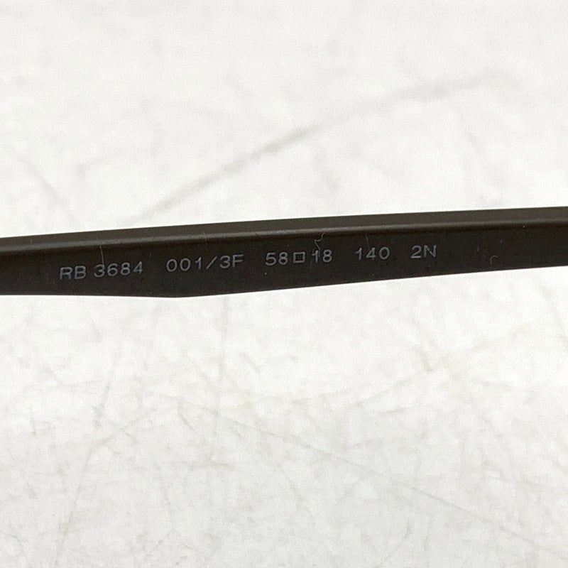【中古品】【メンズ/レディース】 RB3684 POLARIZED+ LENSES SUNGLASSES ポラライズド＋レンズ サングラス 203-260331-cs-21-izu サイズ：58口18-140 カラー：ゴールド×ブラウン 万代Net店
