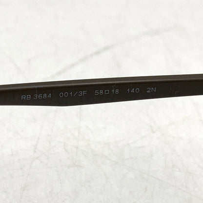 【中古品】【メンズ/レディース】 RB3684 POLARIZED+ LENSES SUNGLASSES ポラライズド＋レンズ サングラス 203-260331-cs-21-izu サイズ：58口18-140 カラー：ゴールド×ブラウン 万代Net店
