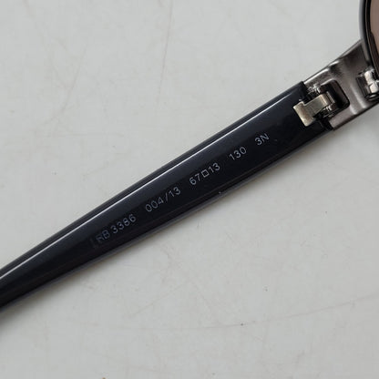 【中古品】【メンズ/レディース】 SUNGLASSES RB3386 サングラス 203-260403-as-25-izu サイズ：67□13-130 カラー：ブラック系×ブラウン系 万代Net店