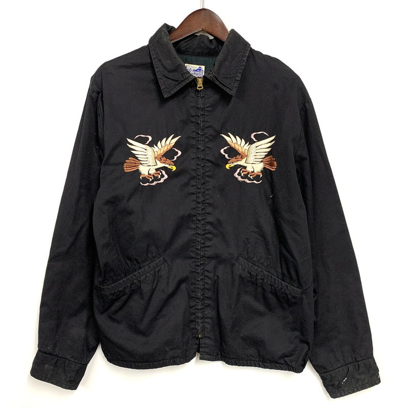 【中古品】【メンズ】 TOYO ENTERPRISE × BEAMS 東洋エンタープライズ×ビームス 11-18-2918-086 別注 鷹×JAPAN VIETNAM JACKET ベトナム ジャケット アウター 145-260331-cs-19-izu サイズ：L カラー：ブラック 万代Net店