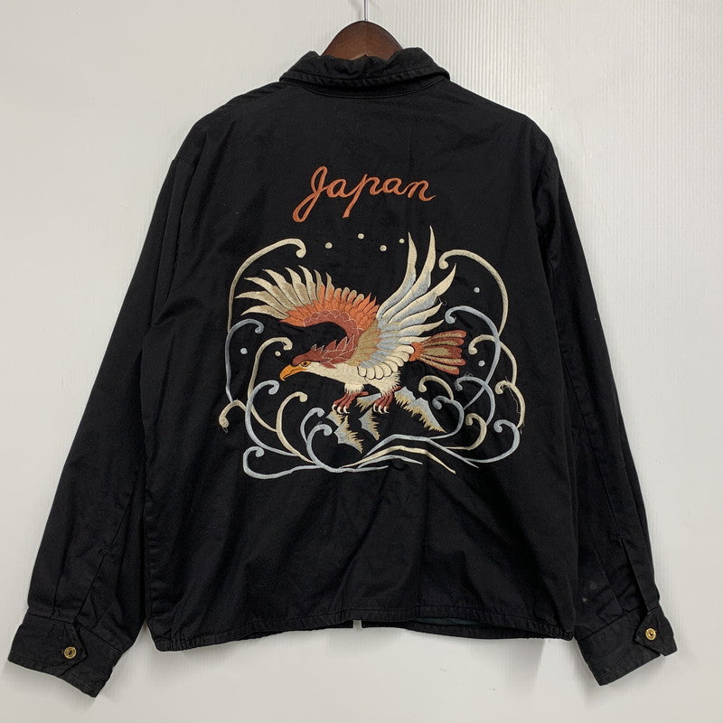 【中古品】【メンズ】 TOYO ENTERPRISE × BEAMS 東洋エンタープライズ×ビームス 11-18-2918-086 別注 鷹×JAPAN VIETNAM JACKET ベトナム ジャケット アウター 145-260331-cs-19-izu サイズ：L カラー：ブラック 万代Net店