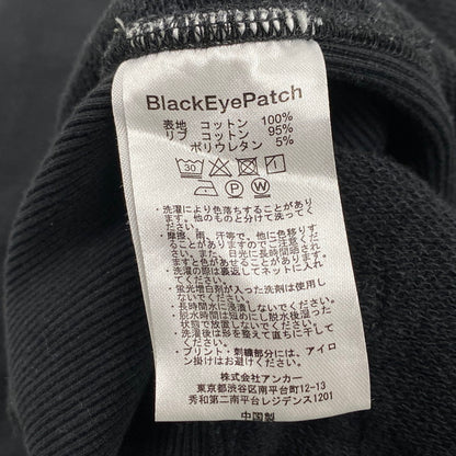 【中古品】【メンズ】 BLACK EYE PATCH ブラックアイパッチ LABEL PACK HOODIE ラベル パック フーディー トップス スウェット 142-260331-ya-01-izu サイズ：S カラー：BLACK 万代Net店