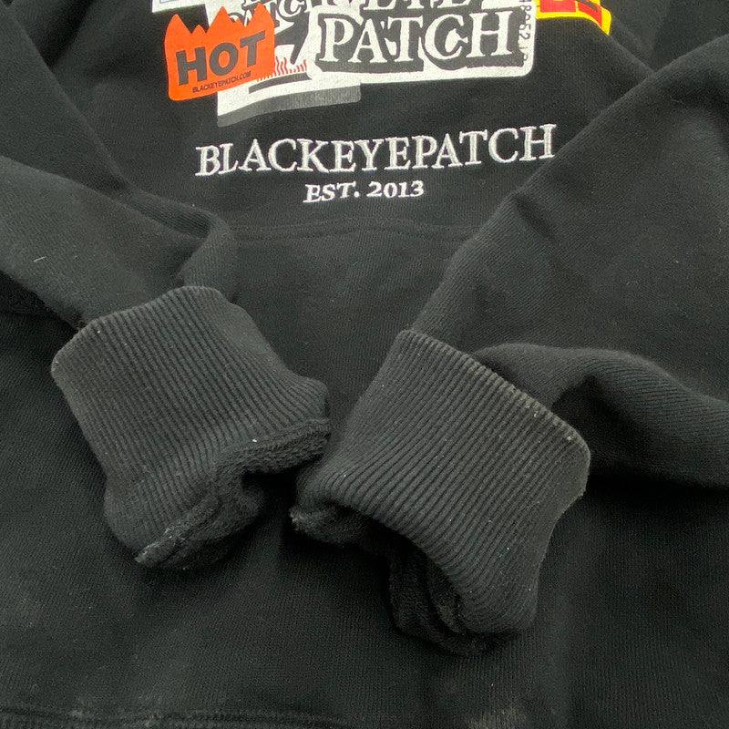 【中古品】【メンズ】 BLACK EYE PATCH ブラックアイパッチ LABEL PACK HOODIE ラベル パック フーディー トップス スウェット 142-260331-ya-01-izu サイズ：S カラー：BLACK 万代Net店