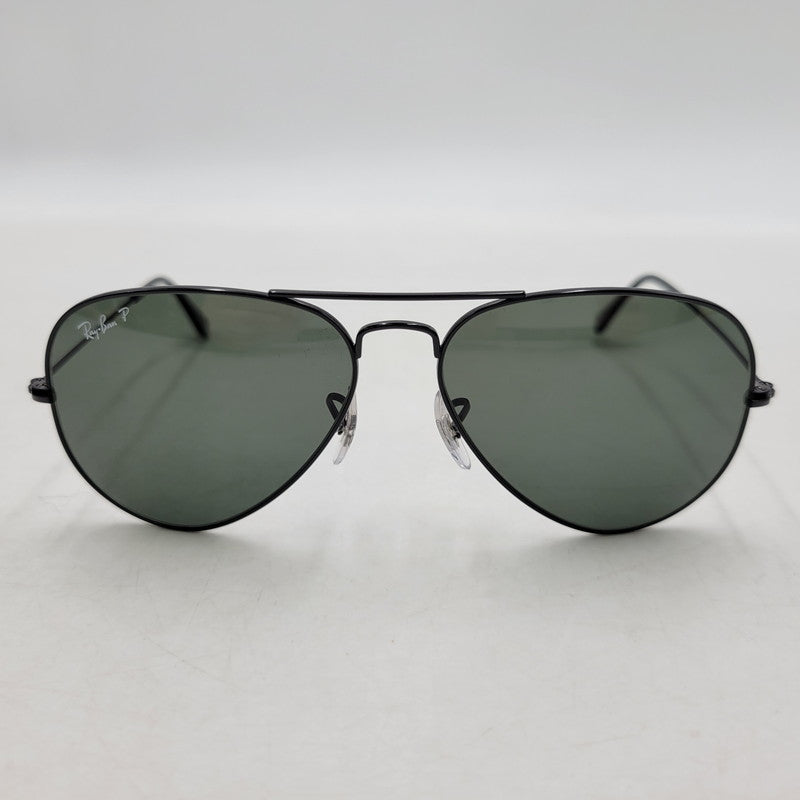 【中古品】【メンズ/レディース】 AVIATOR CLASSIC SUNGLASSES RB3025 アビエーター クラシック サングラス 203-260403-as-26-izu サイズ：58□14-135 カラー：ブラック系 万代Net店