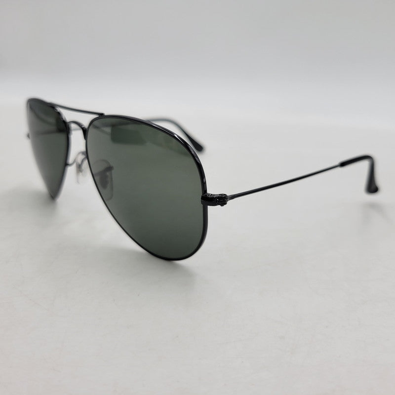 【中古品】【メンズ/レディース】 AVIATOR CLASSIC SUNGLASSES RB3025 アビエーター クラシック サングラス 203-260403-as-26-izu サイズ：58□14-135 カラー：ブラック系 万代Net店