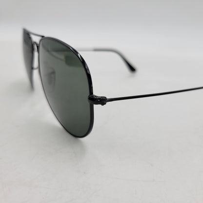 【中古品】【メンズ/レディース】 AVIATOR CLASSIC SUNGLASSES RB3025 アビエーター クラシック サングラス 203-260403-as-26-izu サイズ：58□14-135 カラー：ブラック系 万代Net店