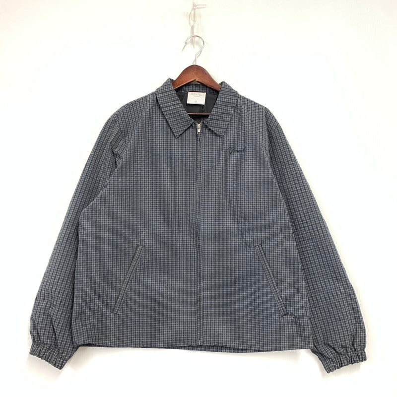 【中古品】【メンズ】 GRAND COLLECTION グランドコレクション 25SS TOMPKINS JACKET POLY トンプキンス ジャケット ポリ トップス アウター 142-260407-ya-07-izu サイズ：M カラー：チャコール系 万代Net店