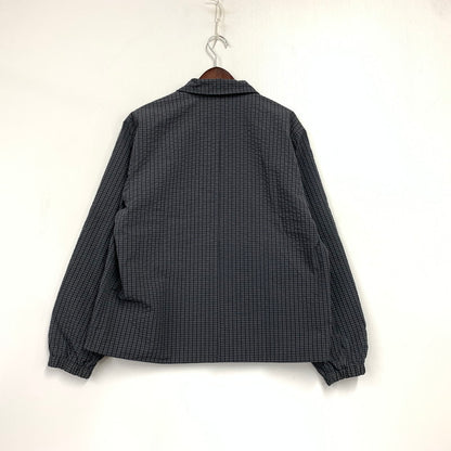 【中古品】【メンズ】 GRAND COLLECTION グランドコレクション 25SS TOMPKINS JACKET POLY トンプキンス ジャケット ポリ トップス アウター 142-260407-ya-07-izu サイズ：M カラー：チャコール系 万代Net店