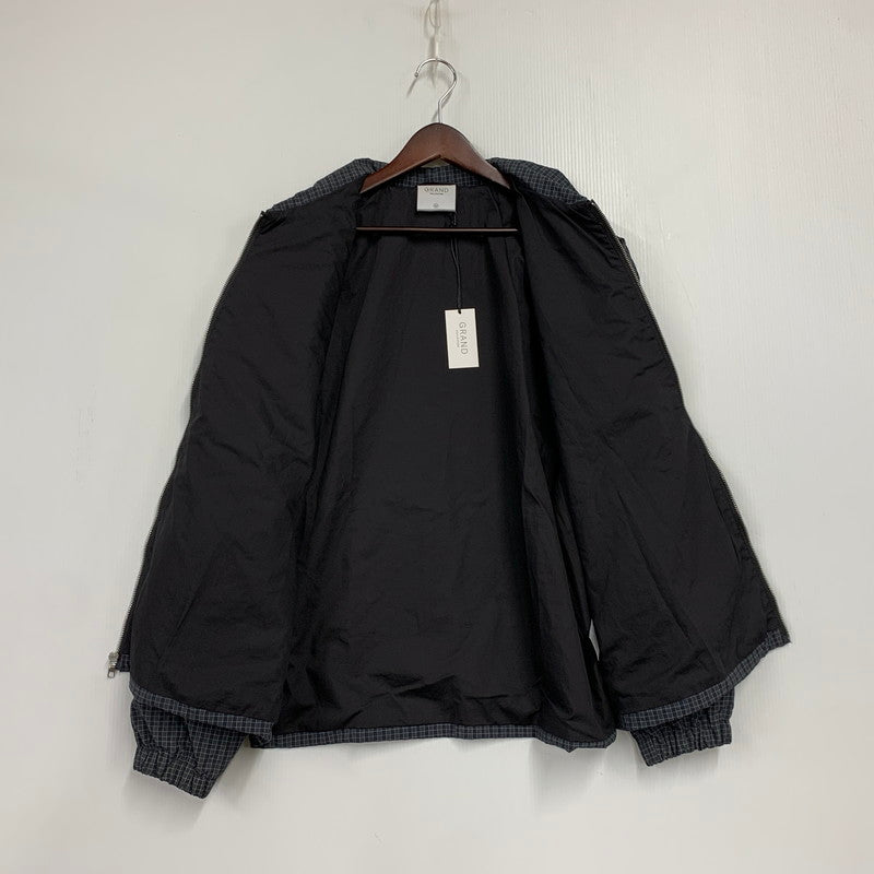 【中古品】【メンズ】 GRAND COLLECTION グランドコレクション 25SS TOMPKINS JACKET POLY トンプキンス ジャケット ポリ トップス アウター 142-260407-ya-07-izu サイズ：M カラー：チャコール系 万代Net店