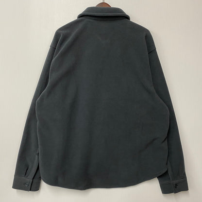 【中古品】【メンズ】 GRAND COLLECTION グランドコレクション POLAR FLEECE BUTTON UP OVERSHIRT ポーラーフリース ボタンアップ オーバーシャツ 142-260403-as-05-izu サイズ：M カラー：グレー 万代Net店