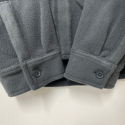 【中古品】【メンズ】 GRAND COLLECTION グランドコレクション POLAR FLEECE BUTTON UP OVERSHIRT ポーラーフリース ボタンアップ オーバーシャツ 142-260403-as-05-izu サイズ：M カラー：グレー 万代Net店