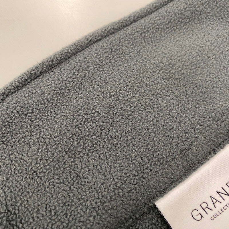 【中古品】【メンズ】 GRAND COLLECTION グランドコレクション POLAR FLEECE BUTTON UP OVERSHIRT ポーラーフリース ボタンアップ オーバーシャツ 142-260403-as-05-izu サイズ：M カラー：グレー 万代Net店