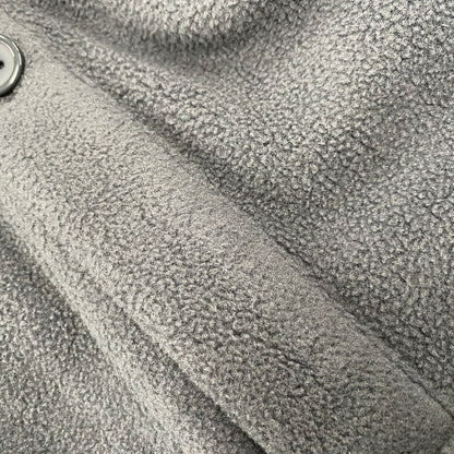 【中古品】【メンズ】 GRAND COLLECTION グランドコレクション POLAR FLEECE BUTTON UP OVERSHIRT ポーラーフリース ボタンアップ オーバーシャツ 142-260403-as-05-izu サイズ：M カラー：グレー 万代Net店