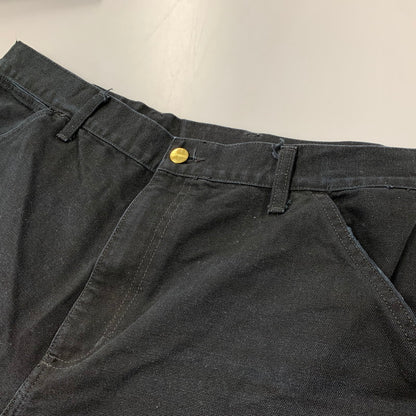 【中古品】【メンズ】 CARHARTT WIP カーハート ワークインプログレス I031220 SIMPLE PANTS シンプル パンツ ボトムス ズボン 153-260407-ya-02-izu サイズ：34×32 カラー：BLACK 万代Net店