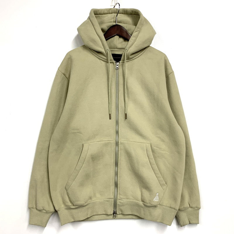 【中古品】【メンズ】 THEORIES セオリーズ 25FW SCRIBBLE ZIP HOODIE スクリブル ジップ フーディー トップス パーカー 142-260405-ya-04-izu サイズ：M カラー：ライム 万代Net店