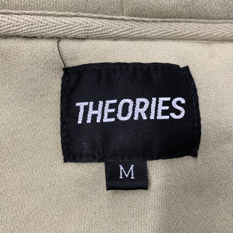 【中古品】【メンズ】 THEORIES セオリーズ 25FW SCRIBBLE ZIP HOODIE スクリブル ジップ フーディー トップス パーカー 142-260405-ya-04-izu サイズ：M カラー：ライム 万代Net店