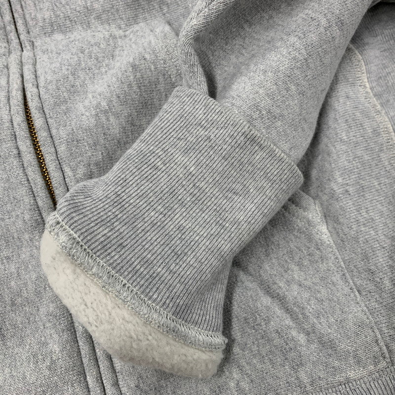 【中古品】【メンズ】 Champion チャンピオン C3-Y134 REVERSE WEAVE ZIPUP HOODED SWEAT SHIRT リバースウィーブ ジップアップ フーデッド スウェットシャツ パーカー トップス 148-260404-kh-12-izu サイズ：M カラー：グレー 万代Net店