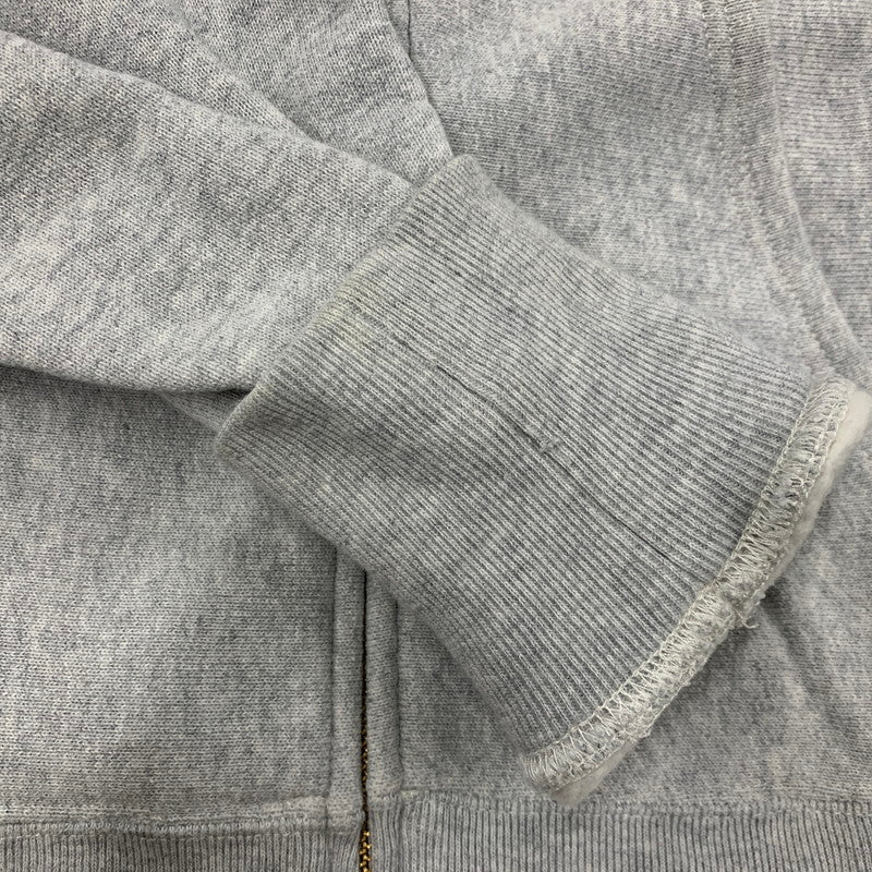 【中古品】【メンズ】 Champion チャンピオン C3-Y134 REVERSE WEAVE ZIPUP HOODED SWEAT SHIRT リバースウィーブ ジップアップ フーデッド スウェットシャツ パーカー トップス 148-260404-kh-12-izu サイズ：M カラー：グレー 万代Net店