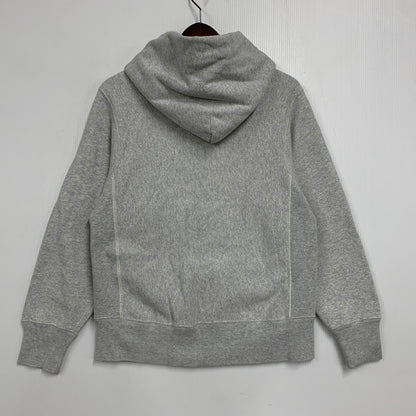 【中古品】【メンズ】 Champion チャンピオン C3-Y134 REVERSE WEAVE ZIPUP HOODED SWEAT SHIRT リバースウィーブ ジップアップ フーデッド スウェットシャツ パーカー トップス 148-260404-kh-10-izu サイズ：M カラー：グレー 万代Net店