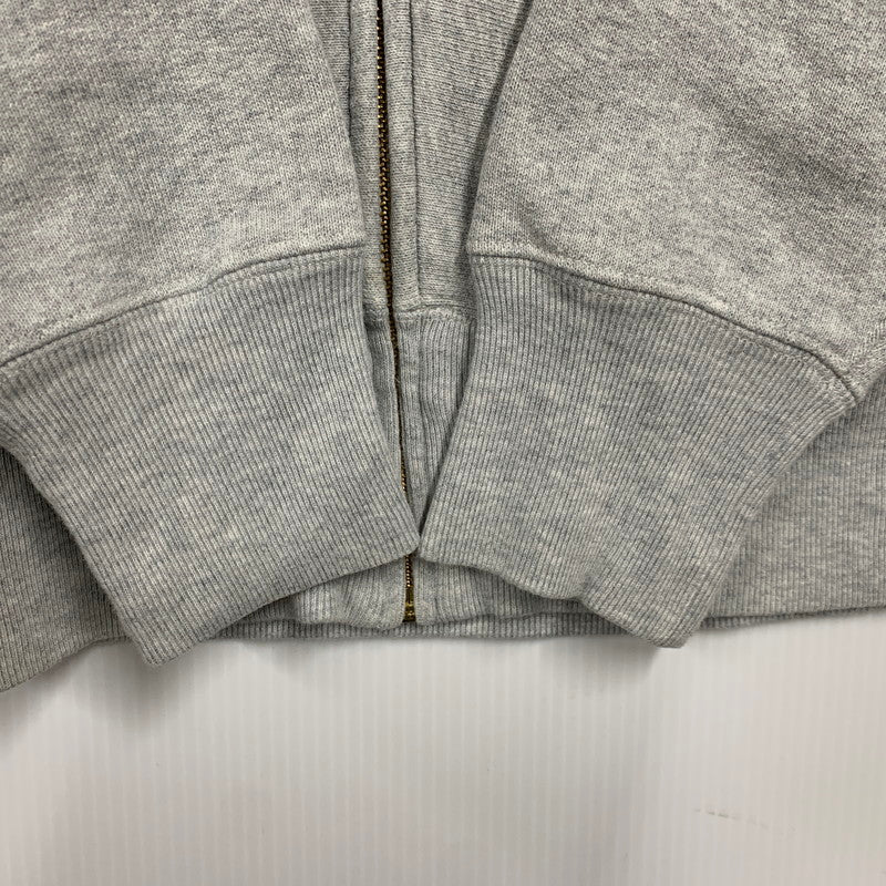 【中古品】【メンズ】 Champion チャンピオン C3-Y134 REVERSE WEAVE ZIPUP HOODED SWEAT SHIRT リバースウィーブ ジップアップ フーデッド スウェットシャツ パーカー トップス 148-260404-kh-10-izu サイズ：M カラー：グレー 万代Net店