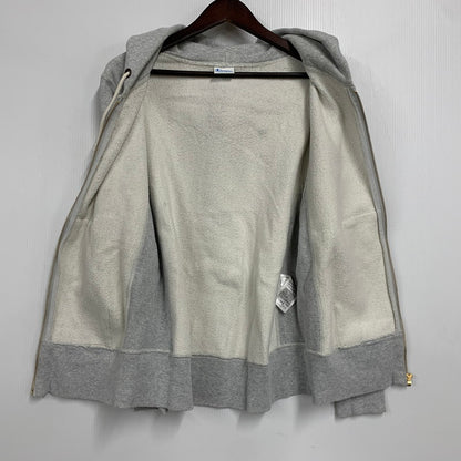 【中古品】【メンズ】 Champion チャンピオン C3-Y134 REVERSE WEAVE ZIPUP HOODED SWEAT SHIRT リバースウィーブ ジップアップ フーデッド スウェットシャツ パーカー トップス 148-260404-kh-10-izu サイズ：M カラー：グレー 万代Net店