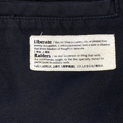 【中古品】【メンズ】 LIBERAIDERS リベレイダース 757012001 6 POCKET ARMY PANTS 6ポケット アーミー パンツ ボトムス 153-260404-kh-11-izu サイズ：L カラー：ブラック 万代Net店