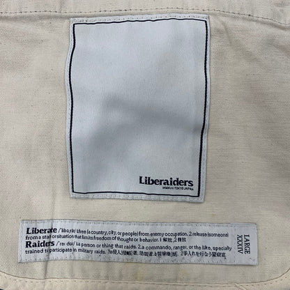 【中古品】【メンズ】 LIBERAIDERS リベレイダース 757012001 6 POCKET ARMY PANTS 6ポケット アーミー パンツ ボトムス 153-260404-kh-11-izu サイズ：L カラー：ブラック 万代Net店