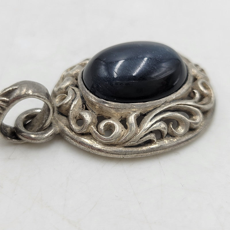 【中古品】【メンズ/レディース】 SAAD サード 925 ARABESQUE STONE PENDANT TOP アラベスク ストーン ペンダントトップ アクセサリー 191-260403-as-27-izu カラー：シルバー 万代Net店
