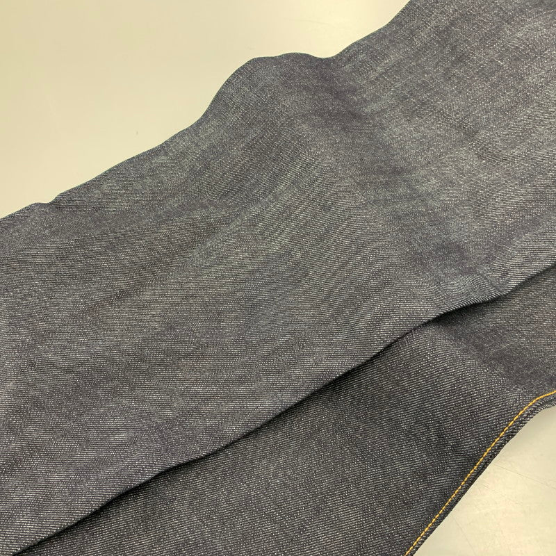【中古美品】【メンズ】 EVISU エヴィス BUTTONFLY DENIM PANTS LOT2111 ボタンフライ デニムパンツ シンチバック ジーンズ ボトムス 156-260401-as-07-izu サイズ：32×35 カラー：インディゴ 万代Net店