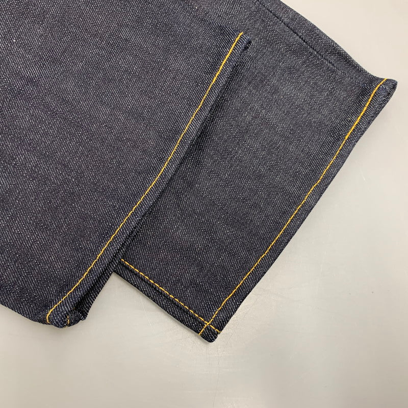 【中古美品】【メンズ】 EVISU エヴィス BUTTONFLY DENIM PANTS LOT2111 ボタンフライ デニムパンツ シンチバック ジーンズ ボトムス 156-260401-as-07-izu サイズ：32×35 カラー：インディゴ 万代Net店