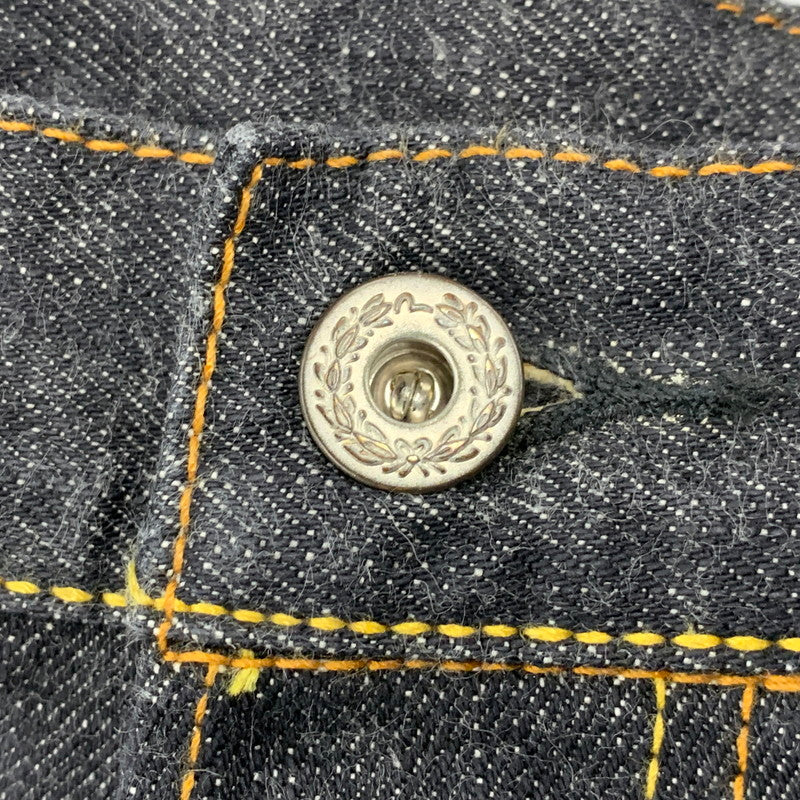【中古品】【メンズ】 EVISU PARIS エヴィス パリ BUTTONFLY DENIM PANTS NO.1468 ボタンフライ デニムパンツ カモメ×蛇 ジーンズ ボトムス 156-260401-as-09-izu サイズ：38×34 カラー：インディゴ系 万代Net店