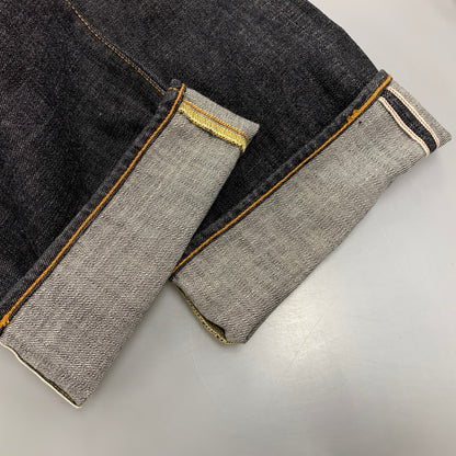 【中古品】【メンズ】 EVISU PARIS エヴィス パリ BUTTONFLY DENIM PANTS NO.1468 ボタンフライ デニムパンツ カモメ×蛇 ジーンズ ボトムス 156-260401-as-09-izu サイズ：38×34 カラー：インディゴ系 万代Net店