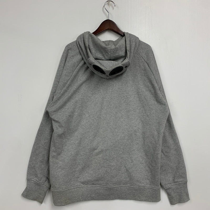 【中古品】【メンズ】 C.P. COMPANY シーピーカンパニー 16CMSS080A-005086W 24SS DIAGONAL RAISED FLEECE GOGGLE HOODIE ダイアゴナル レイズド フリース ゴーグル フーディー トップス 長袖 141-260402-cs-16-izu サイズ：XXL カラー：グレー 万代Net店